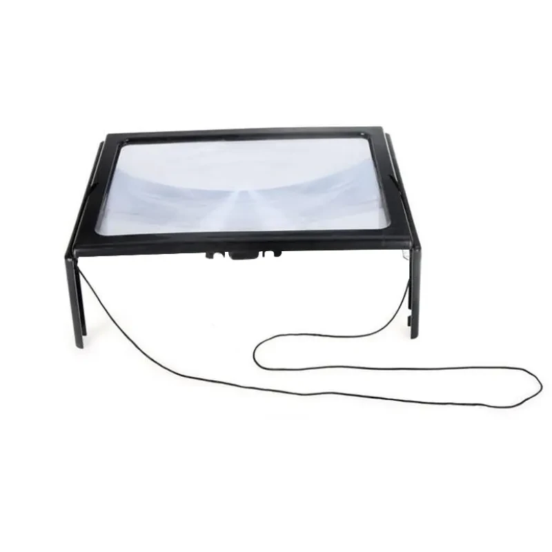 Lupa de escritorio UltraBright A4 con luces LED
