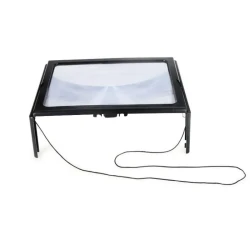 Lupa de escritorio UltraBright A4 con luces LED