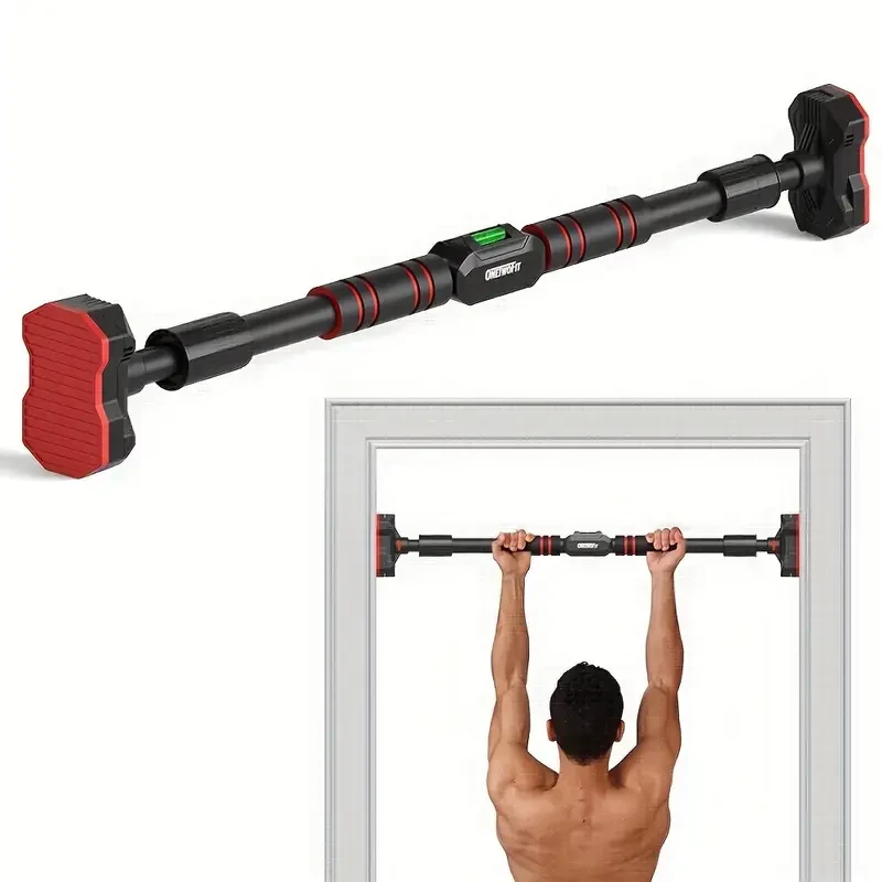 Barra de dominadas ajustable para puerta ONETWOFIT - Carga máxima 440 lb