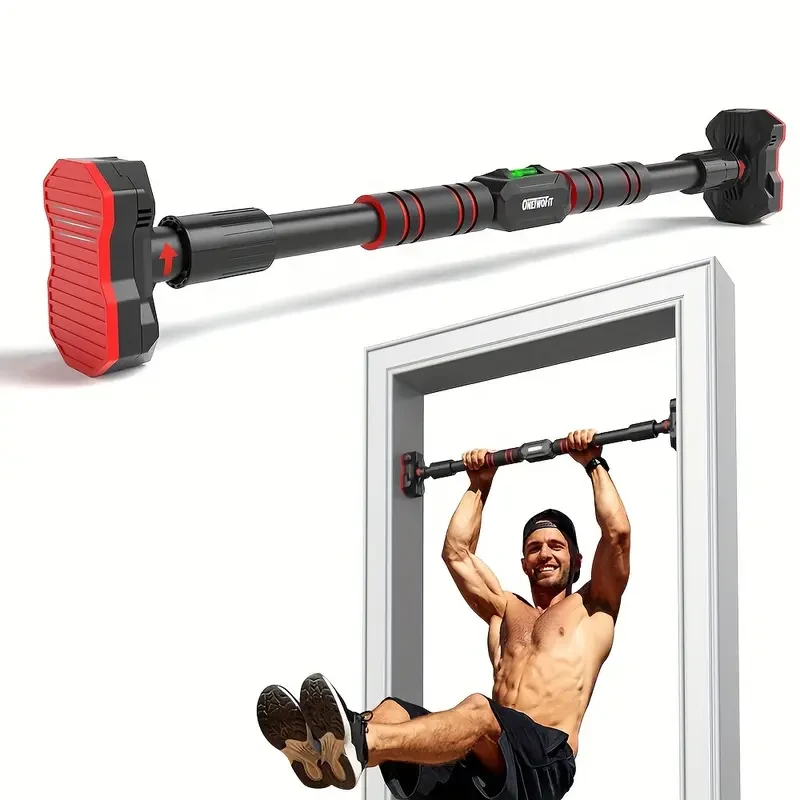 Barra de dominadas ajustable para puerta ONETWOFIT - Carga máxima 440 lb
