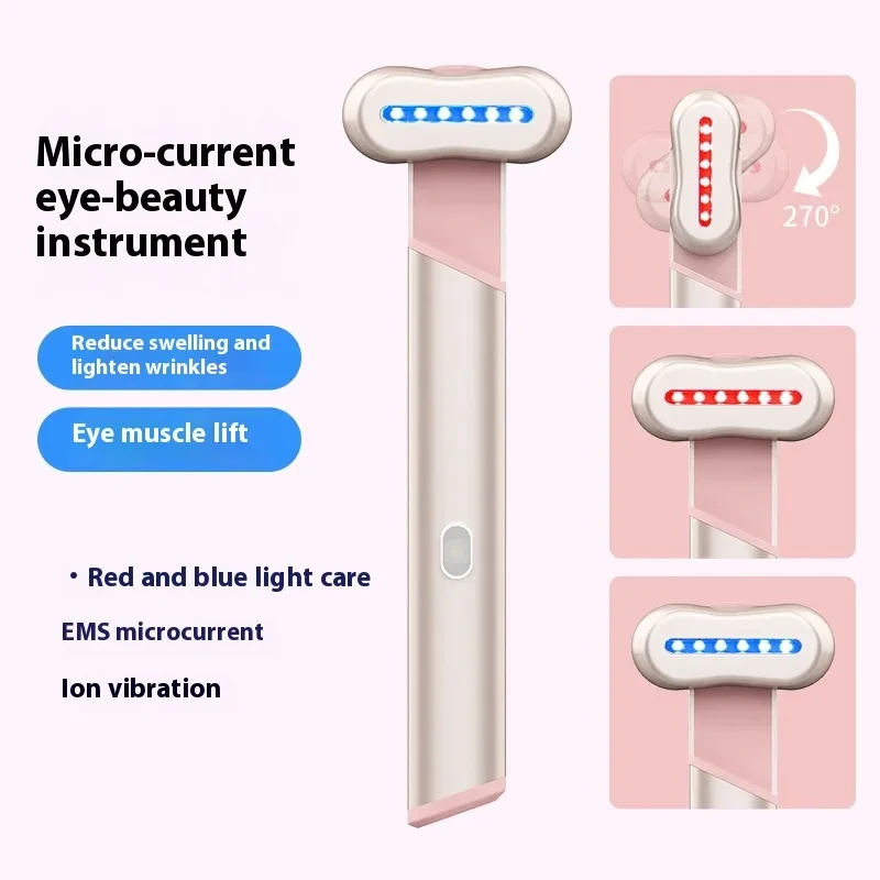 Masajeador eléctrico de ojos y rostro de 4 colores