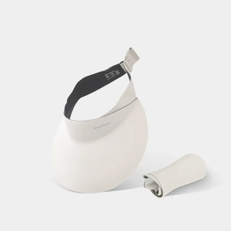 Sombrero plegable para mujer con protector facial y ala ancha