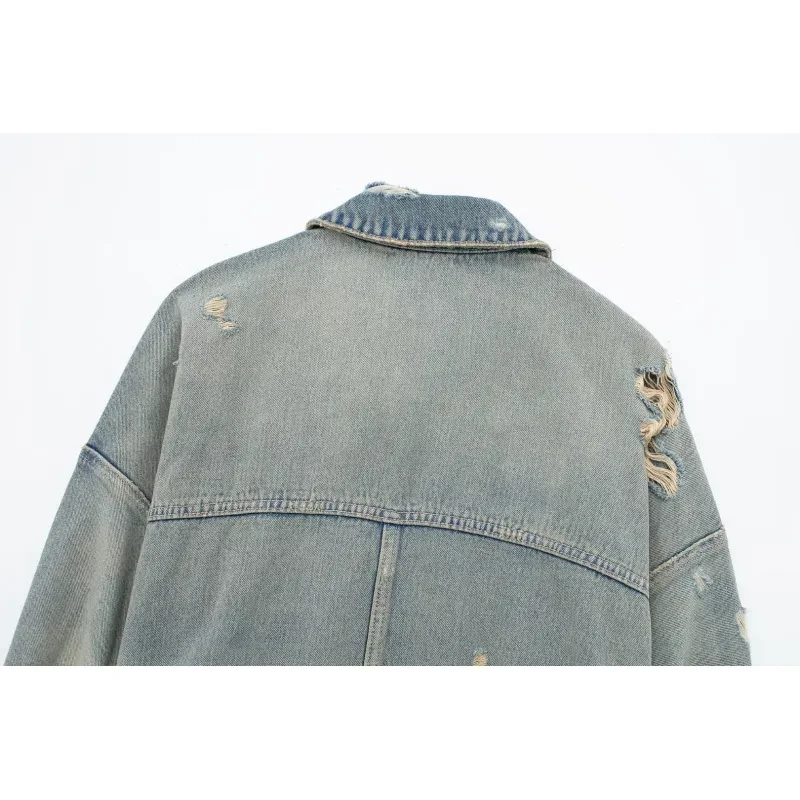 Chaqueta corta vaquera para mujer