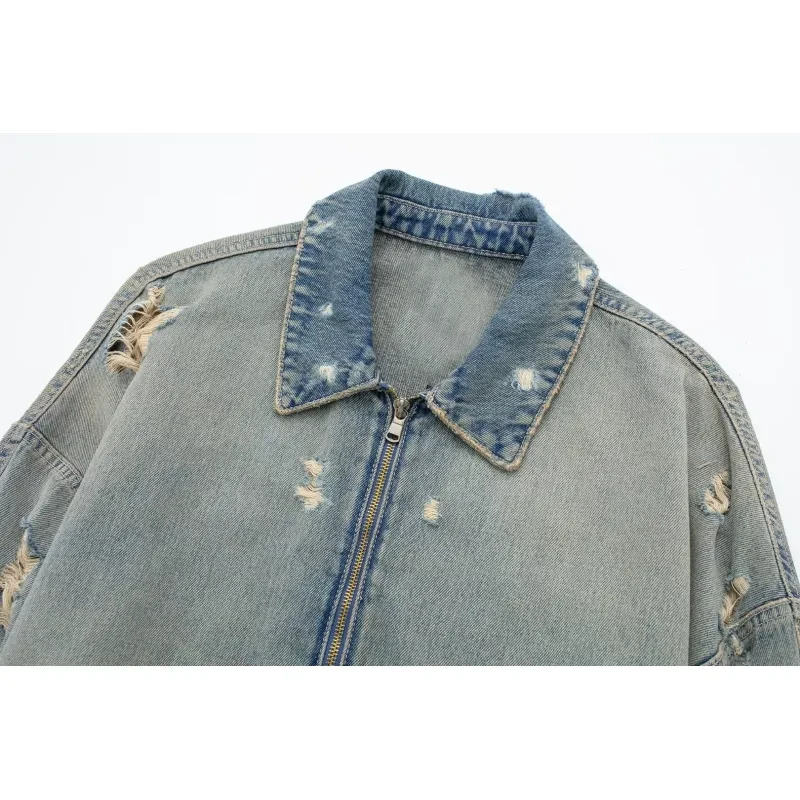 Chaqueta corta vaquera para mujer