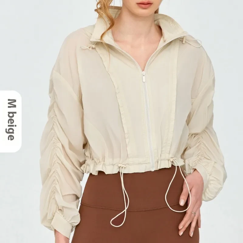 Ropa de protección solar de seda helada de verano
