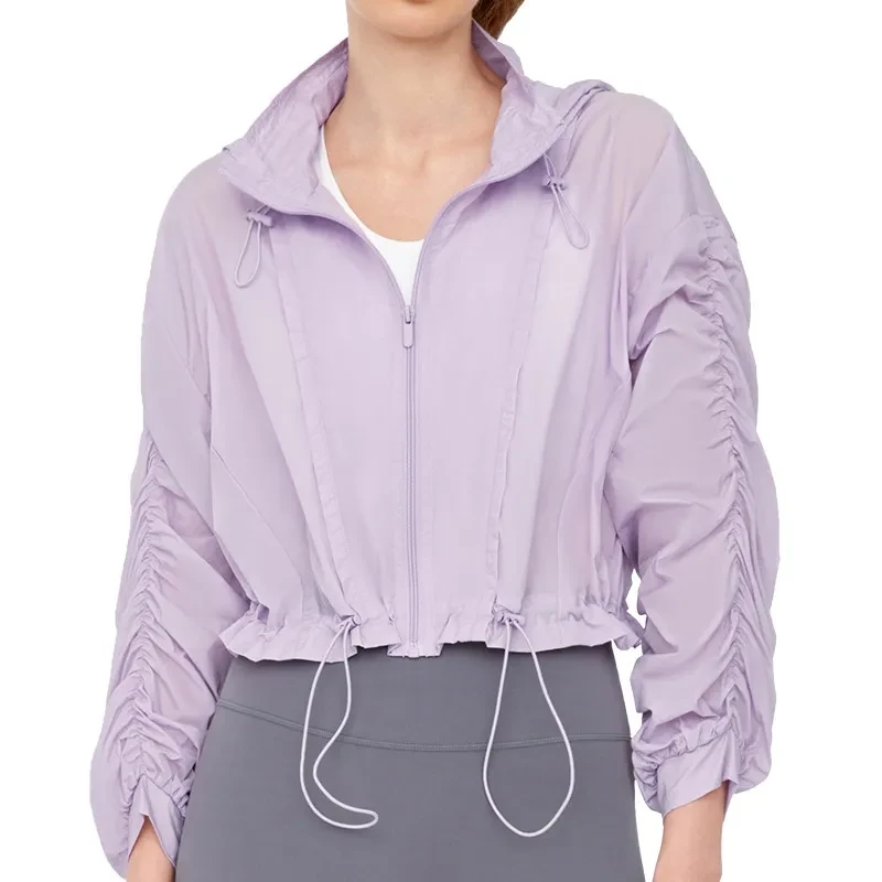 Ropa de protección solar de seda helada de verano