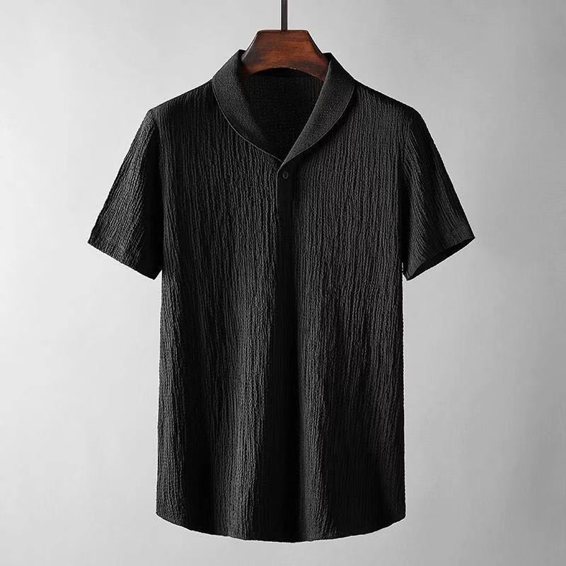 Top holgado de manga corta y pantalón con cordón Ropa de hombre