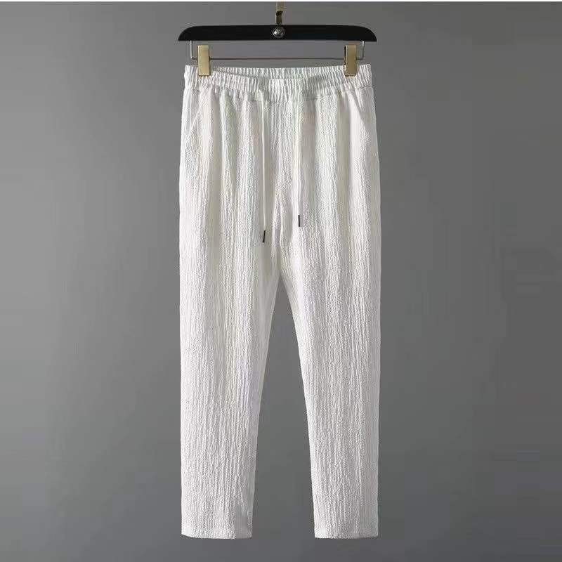 Top holgado de manga corta y pantalón con cordón Ropa de hombre