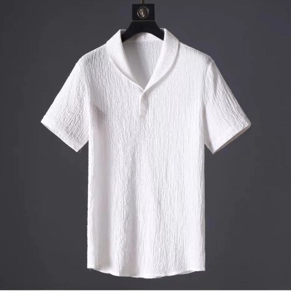 Top holgado de manga corta y pantalón con cordón Ropa de hombre