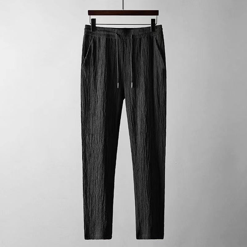 Top holgado de manga corta y pantalón con cordón Ropa de hombre