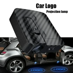 Proyector LED inalámbrico con logotipo de bienvenida para puerta de coche