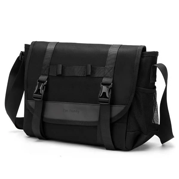 Bolso de hombro de lona