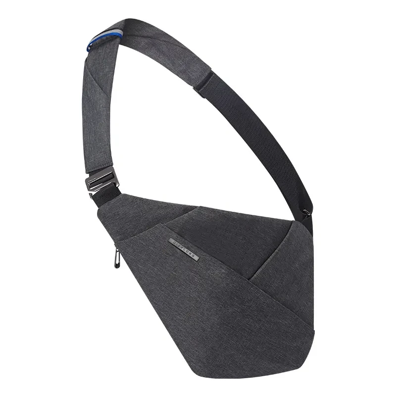 Bolsa de pecho de lona antirrobo multifuncional