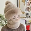 Bufanda y gorro de ciclismo cortavientos para mujer