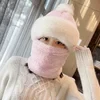 Bufanda y gorro de ciclismo cortavientos para mujer