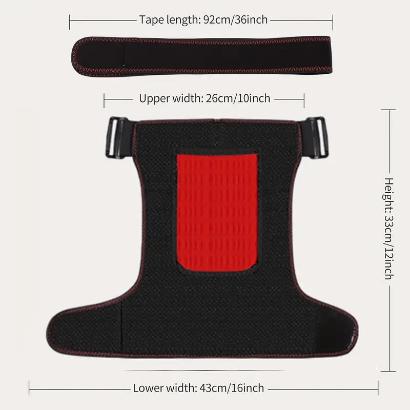 Envoltura térmica para hombros - Masajeador con almohadilla térmica para hombros con 3 configuraciones de vibración y calor