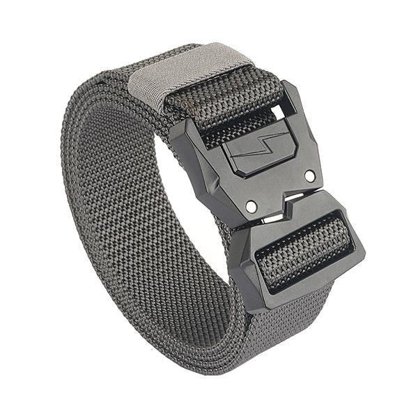 Cinturón táctico de nailon con hebilla para exteriores para hombre