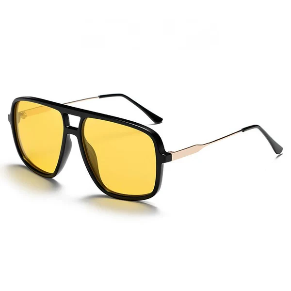Gafas de sol de aviador de moda para hombre