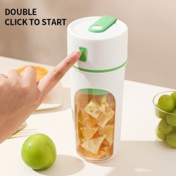Exprimidor eléctrico de cocina con carga USB, inalámbrico.