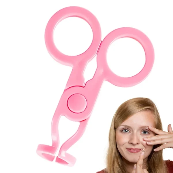 Dispositivo de asistencia para el uso de lentes de contacto y pupilas