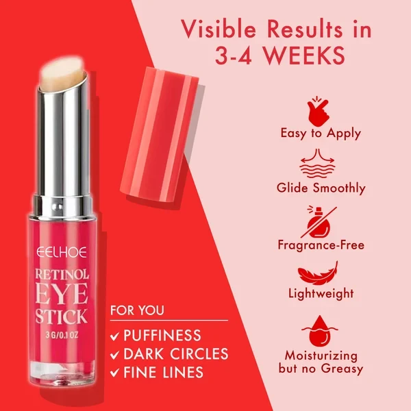 Crema para ojos en barra con retinol