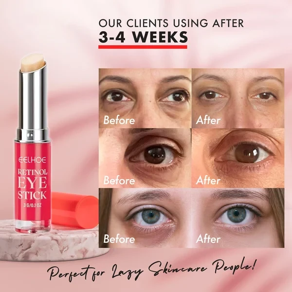 Crema para ojos en barra con retinol