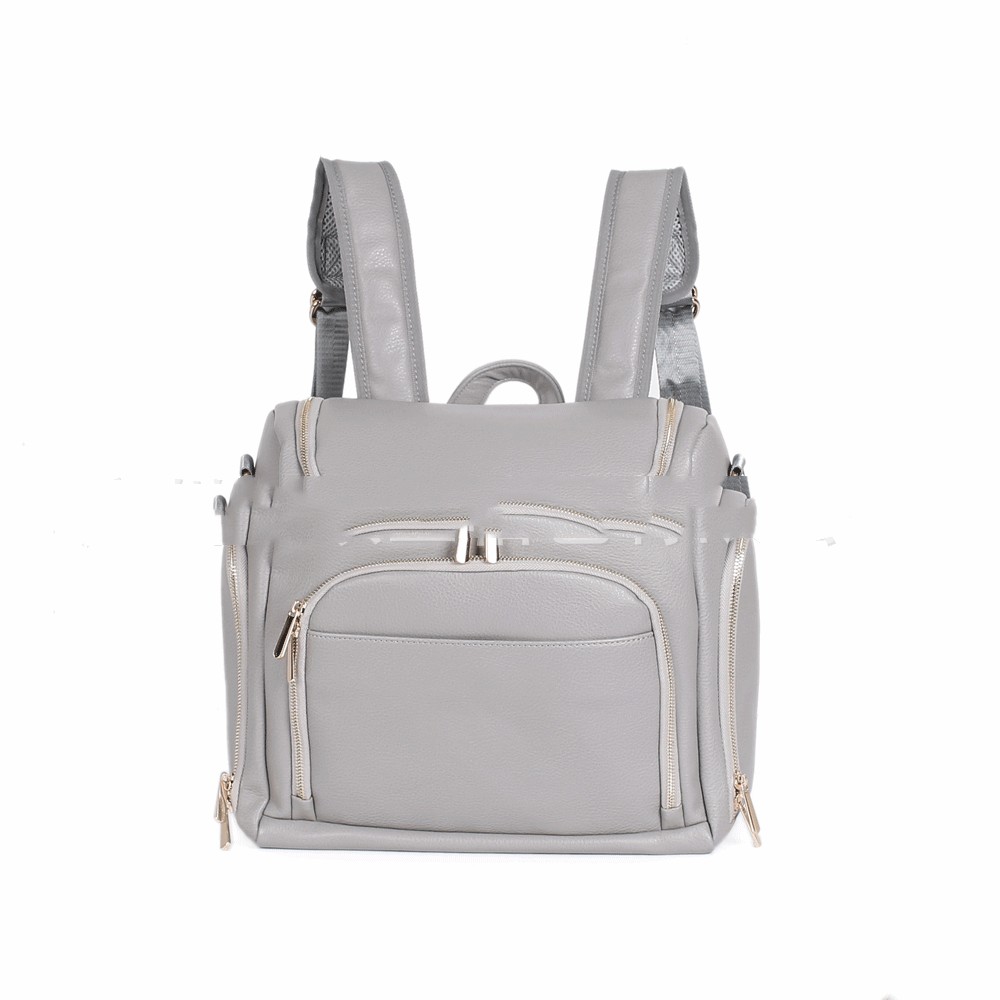 Bolsa de momia de PU impermeable multifuncional de gran capacidad