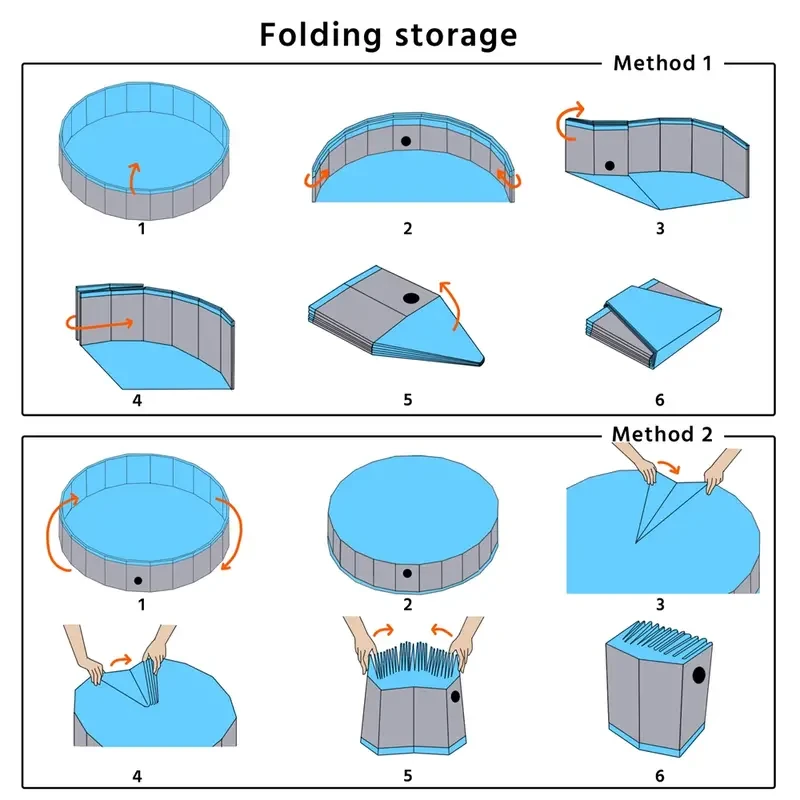 Piscina para perros Costoffs: bañera portátil y plegable para perros y gatos, tamaño XXL