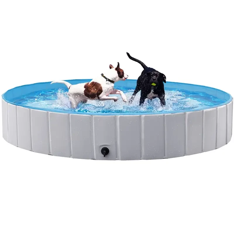 Piscina para perros Costoffs: bañera portátil y plegable para perros y gatos, tamaño XXL