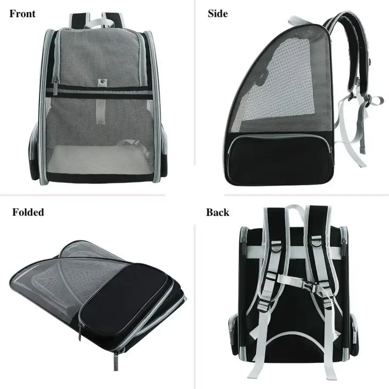 Mochila de viaje para mascotas: Transportín para gatos y perros