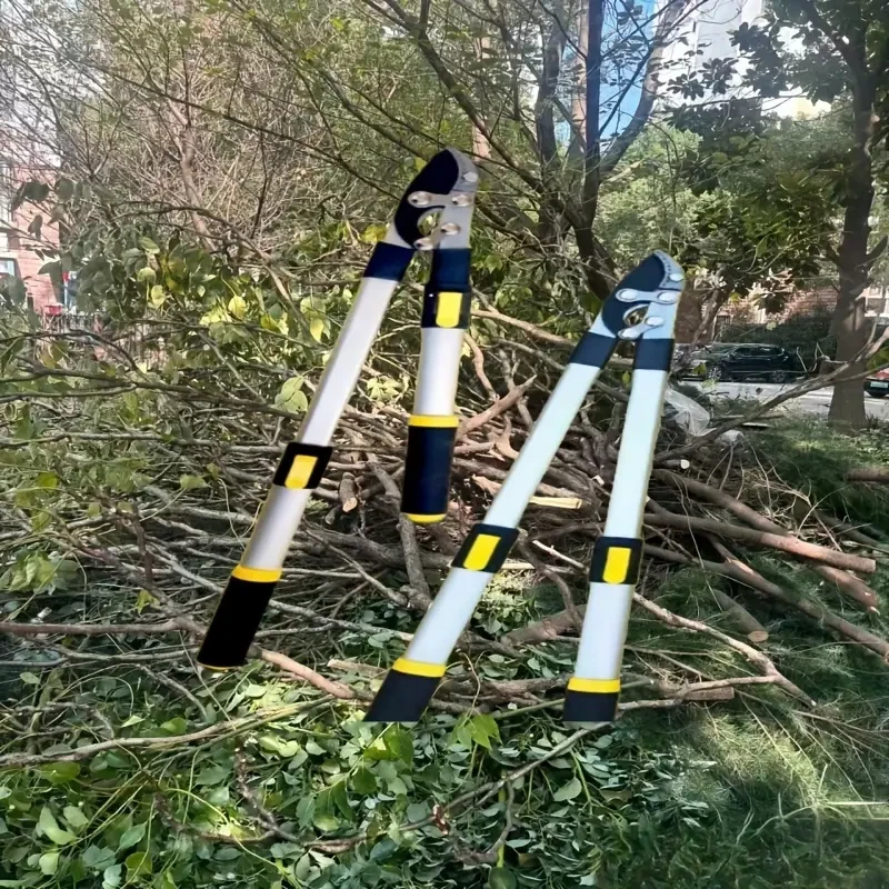 Tijeras de podar de mango largo: tijeras de podar para ramas gruesas, tijeras manuales para flores y árboles.