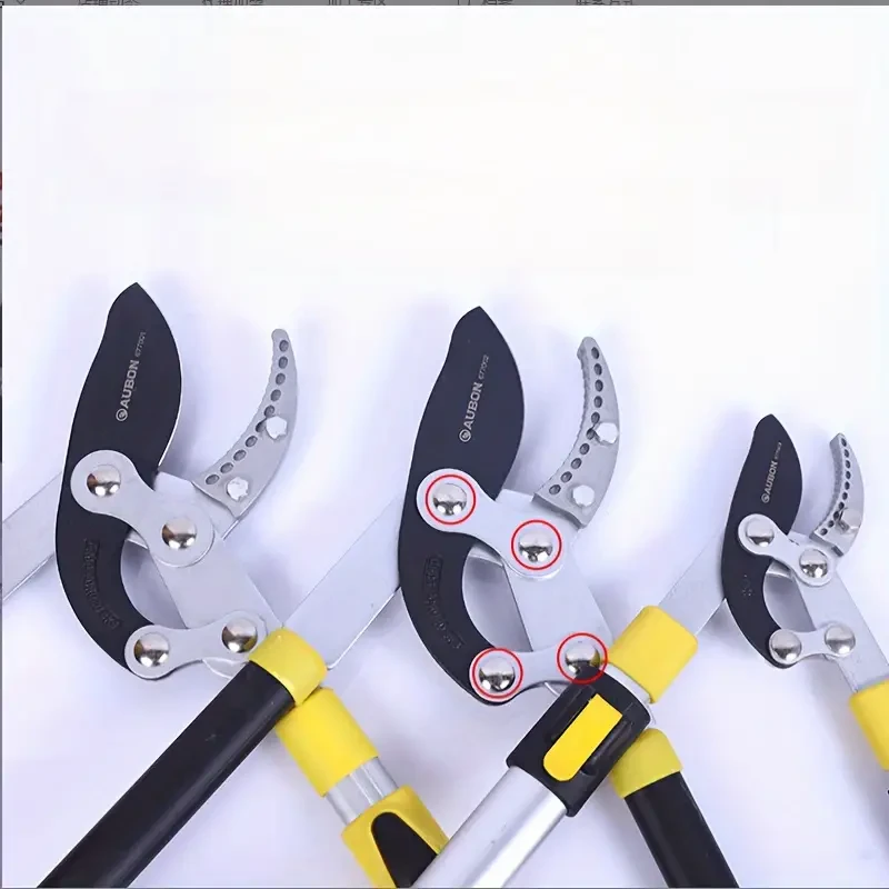 Tijeras de podar de mango largo: tijeras de podar para ramas gruesas, tijeras manuales para flores y árboles.