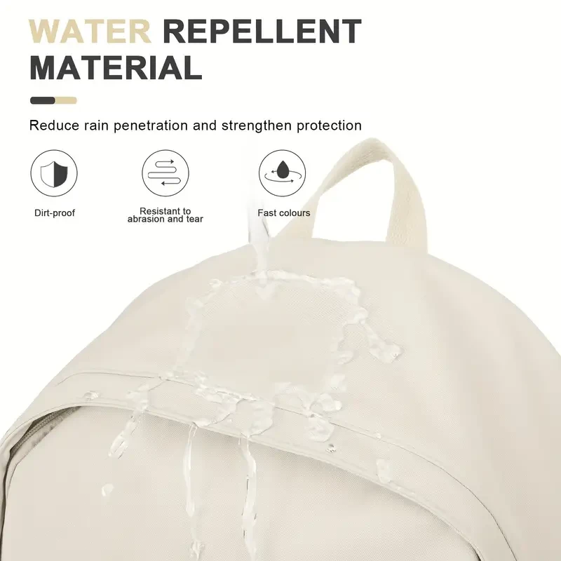 Mochila para portátil mejorada para estudiantes: impermeable, ligera y de gran capacidad para hombres y mujeres.