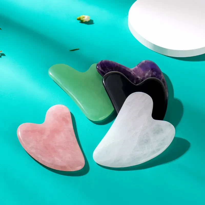 Masajeador de raspado de jade