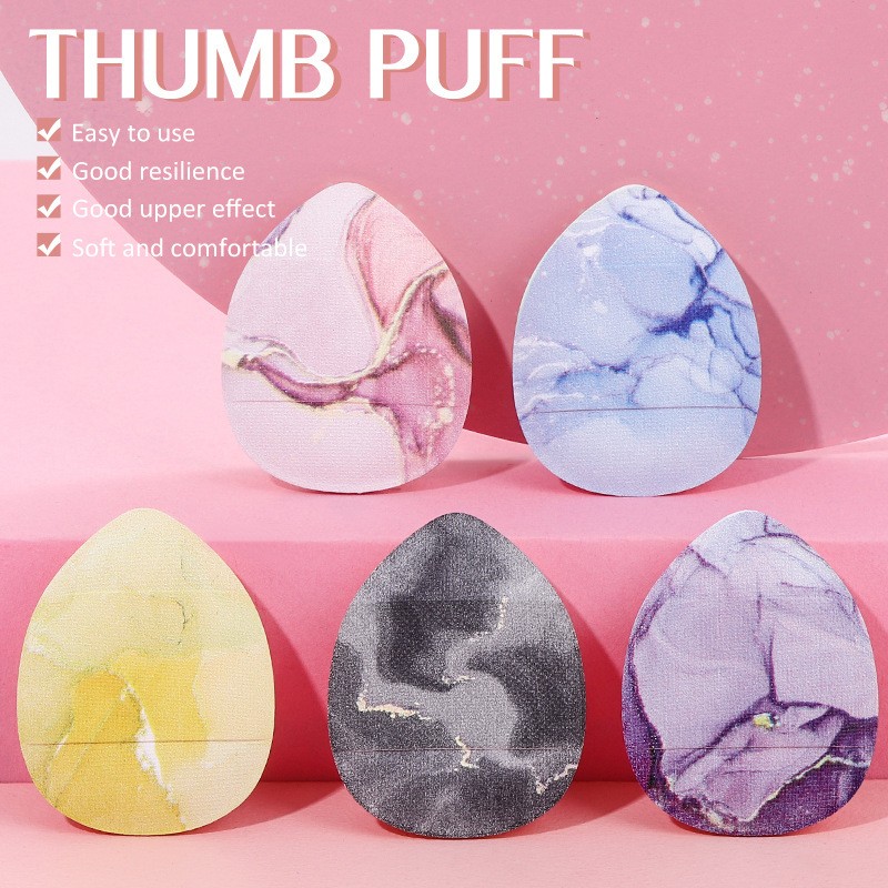 Mini puff tamaño de dedo