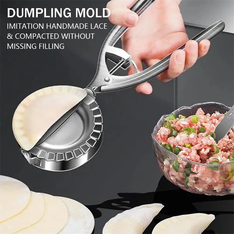 Máquina para hacer empanadillas de acero inoxidable - Aparato de cocina manual