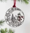 Adorno para árbol de Navidad de aleación sólida