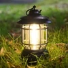 Lámpara de camping retro portátil