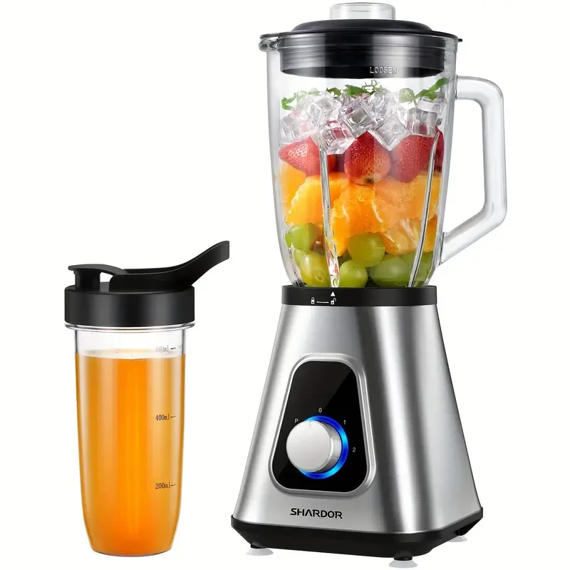 Licuadora profesional de encimera SHARDOR de 1200 W: un elemento esencial para la cocina versátil
