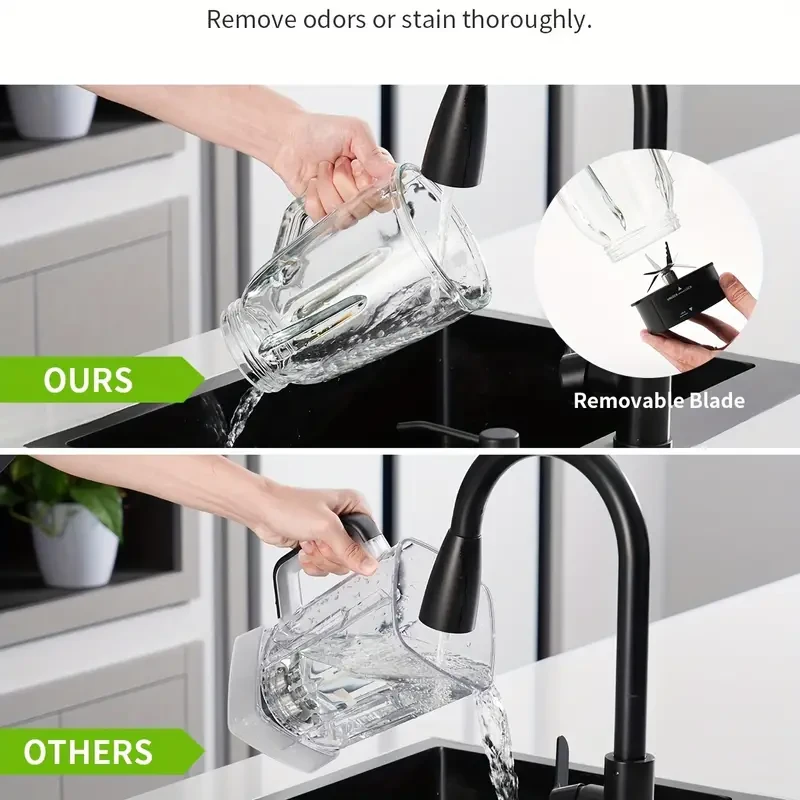 Licuadora profesional de encimera SHARDOR de 1200 W: un elemento esencial para la cocina versátil