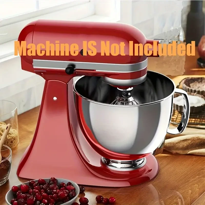 Tazón de acero inoxidable compatible con KitchenAid - 4,5 y 5 cuartos