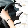 Pulsera de carburo de tungsteno con ventana rota