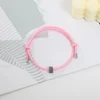 Pulsera de carburo de tungsteno con ventana rota