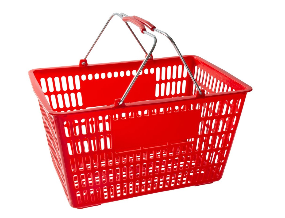 Cesta de la compra del supermercado
