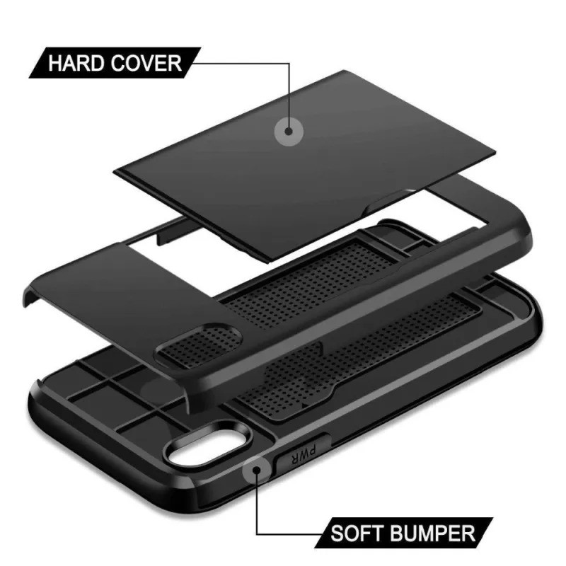 Funda para iPhone con tarjeta