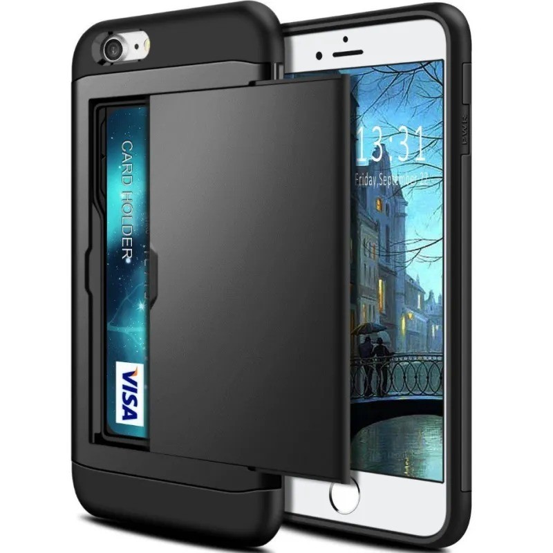Funda para iPhone con tarjeta