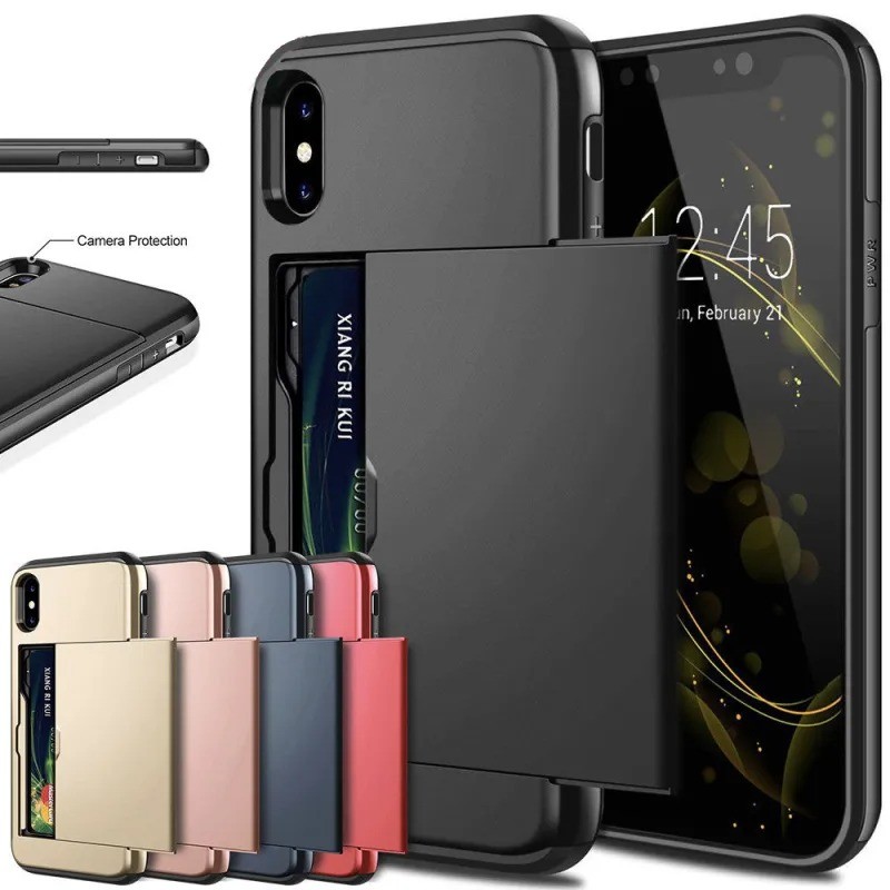 Funda para iPhone con tarjeta