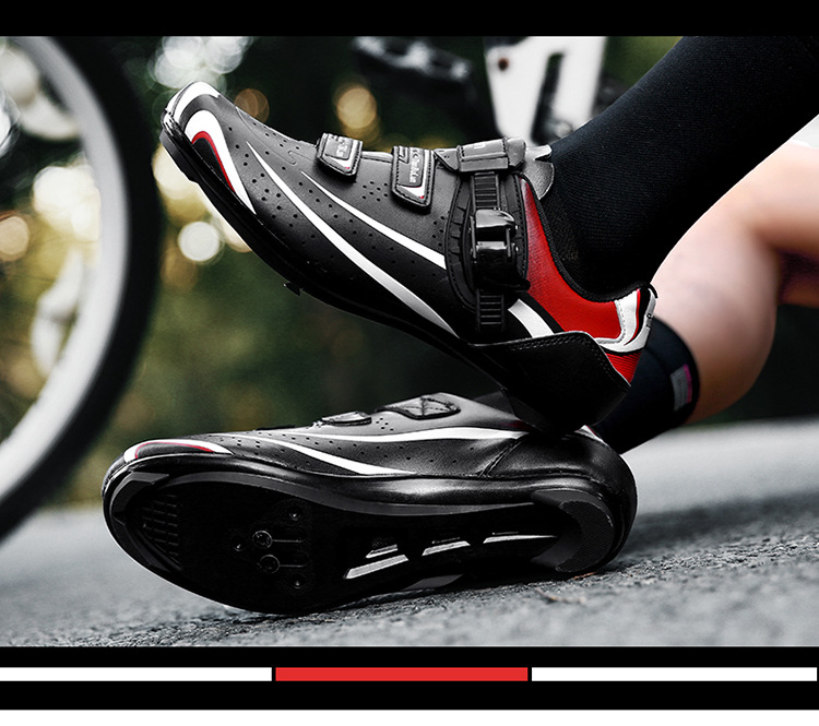 Zapatillas de ciclismo para exteriores sin bloqueo, suela de goma, para hombre y mujer, para ciclismo todoterreno.