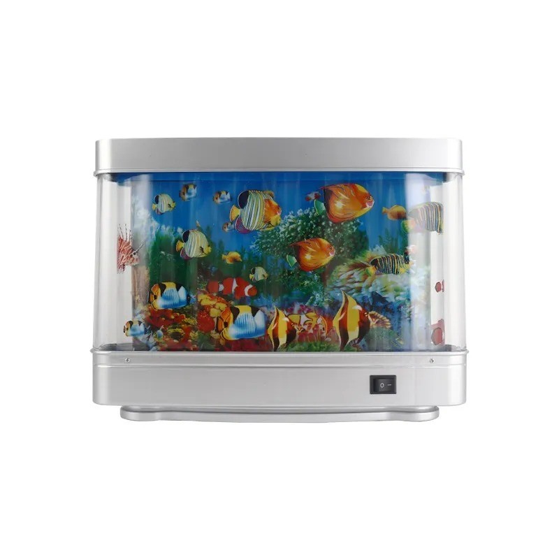 Lámpara de pez ornamental simulado - Decoración nocturna para el hogar