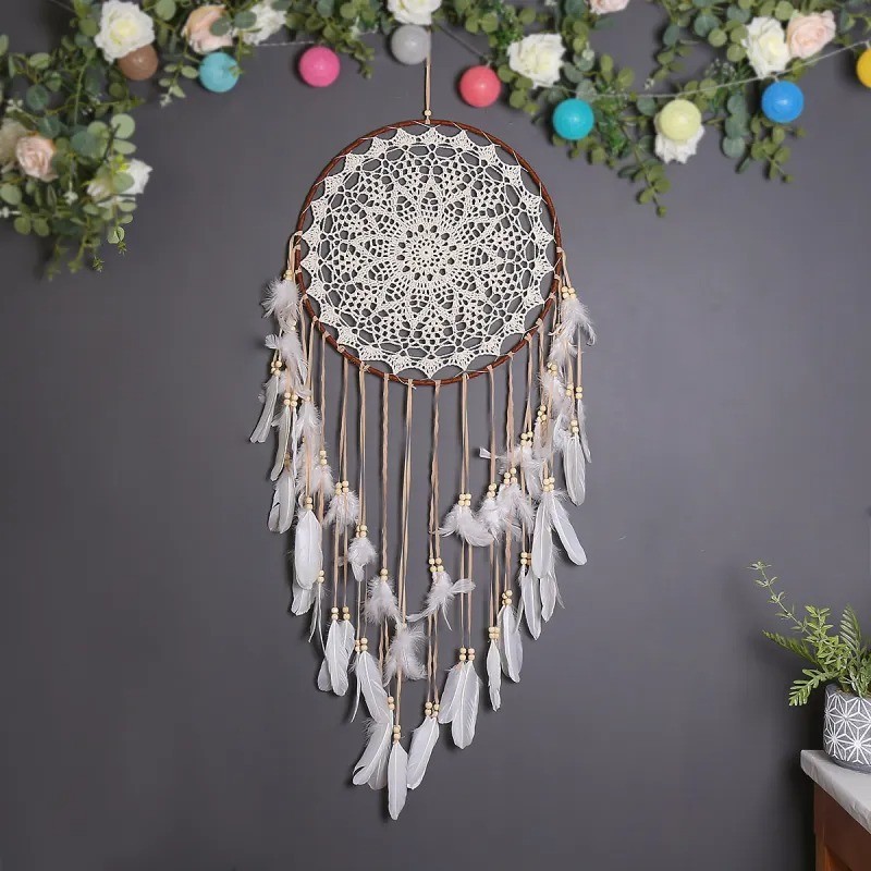 Atrapasueños bohemio - Decoración colgante para habitación